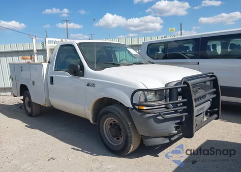 2004 Ford F350 Srw Super Duty из США, поврежденный, VIN 1FDSF30L44EB03316